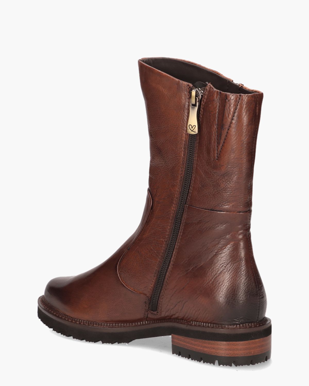 Nandu 29702 Bruin Dames Enkelboots