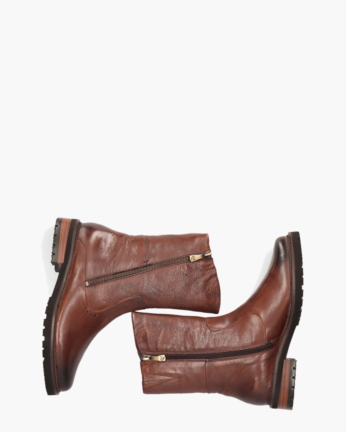 Nandu 29702 Bruin Dames Enkelboots