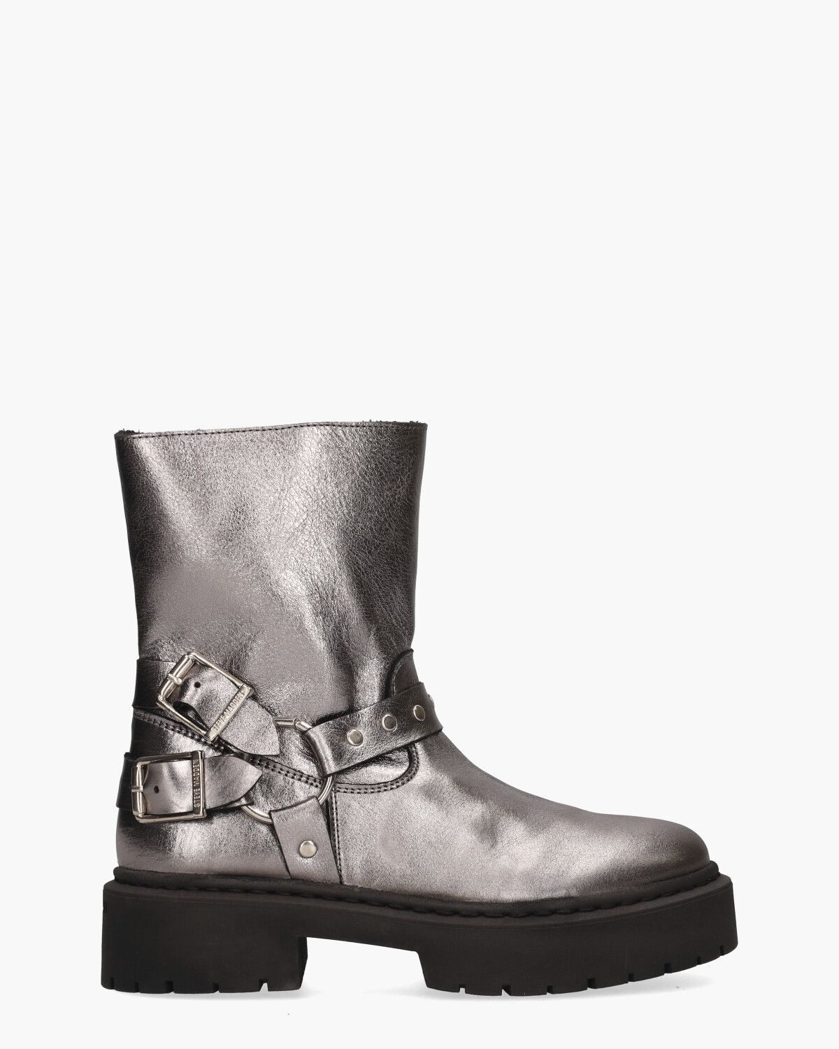 Garoche Zilver Dames Enkelboots