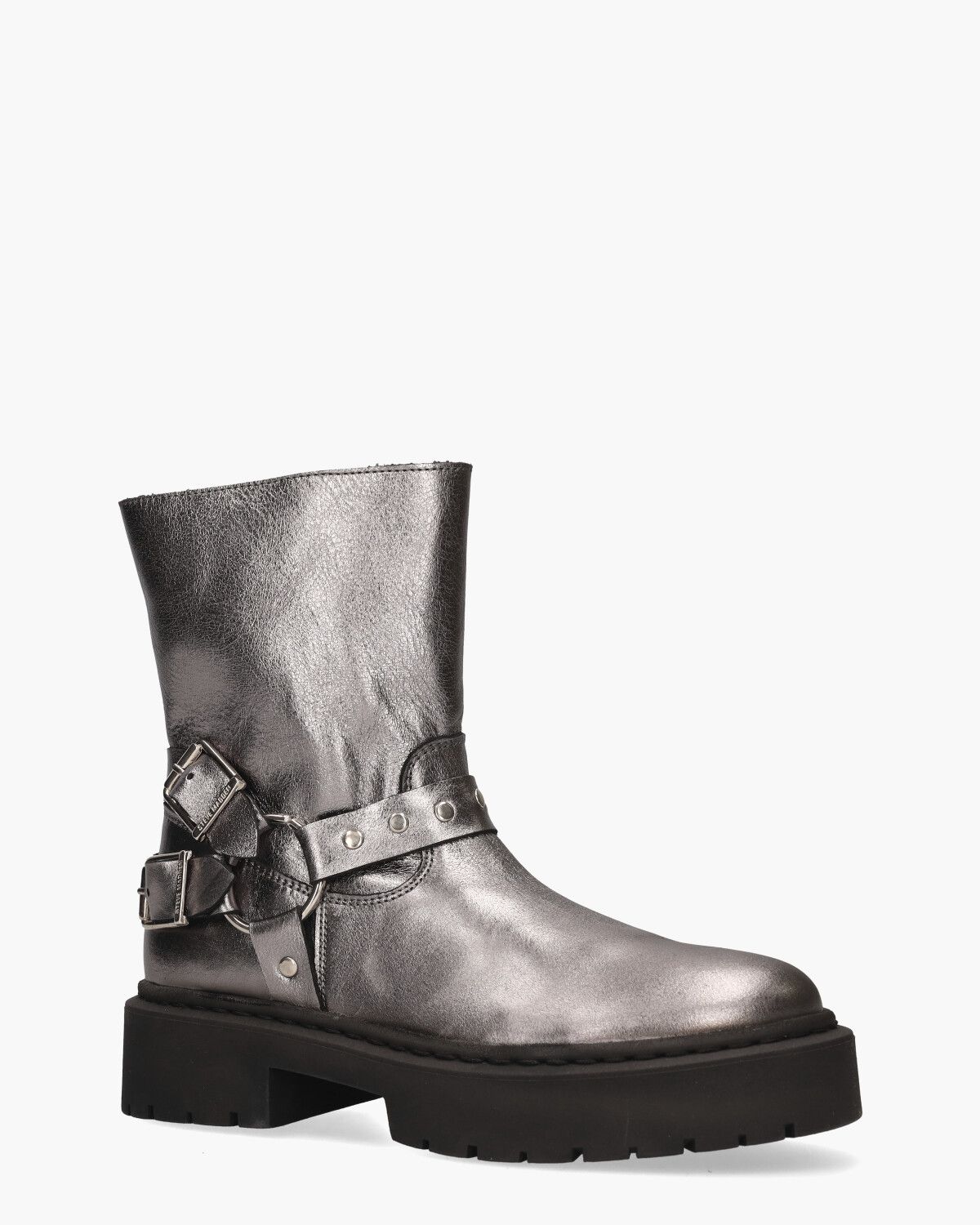 Garoche Zilver Dames Enkelboots