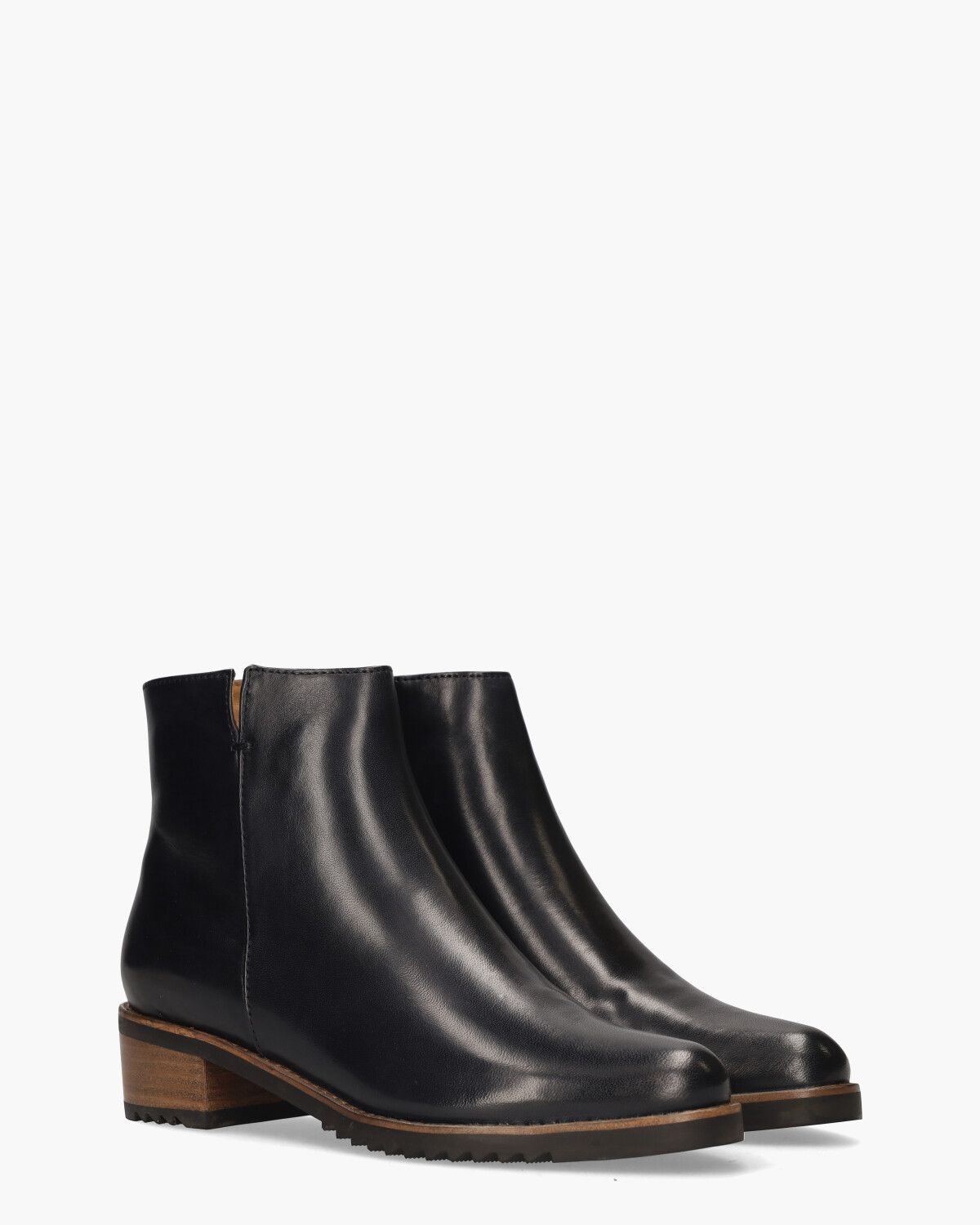 11654 Donkerblauw Dames Enkelboots