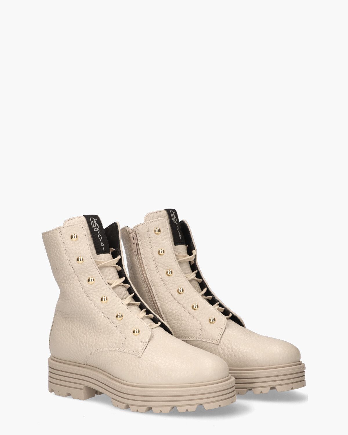 6093-02 Roomwit Dames Veterboots