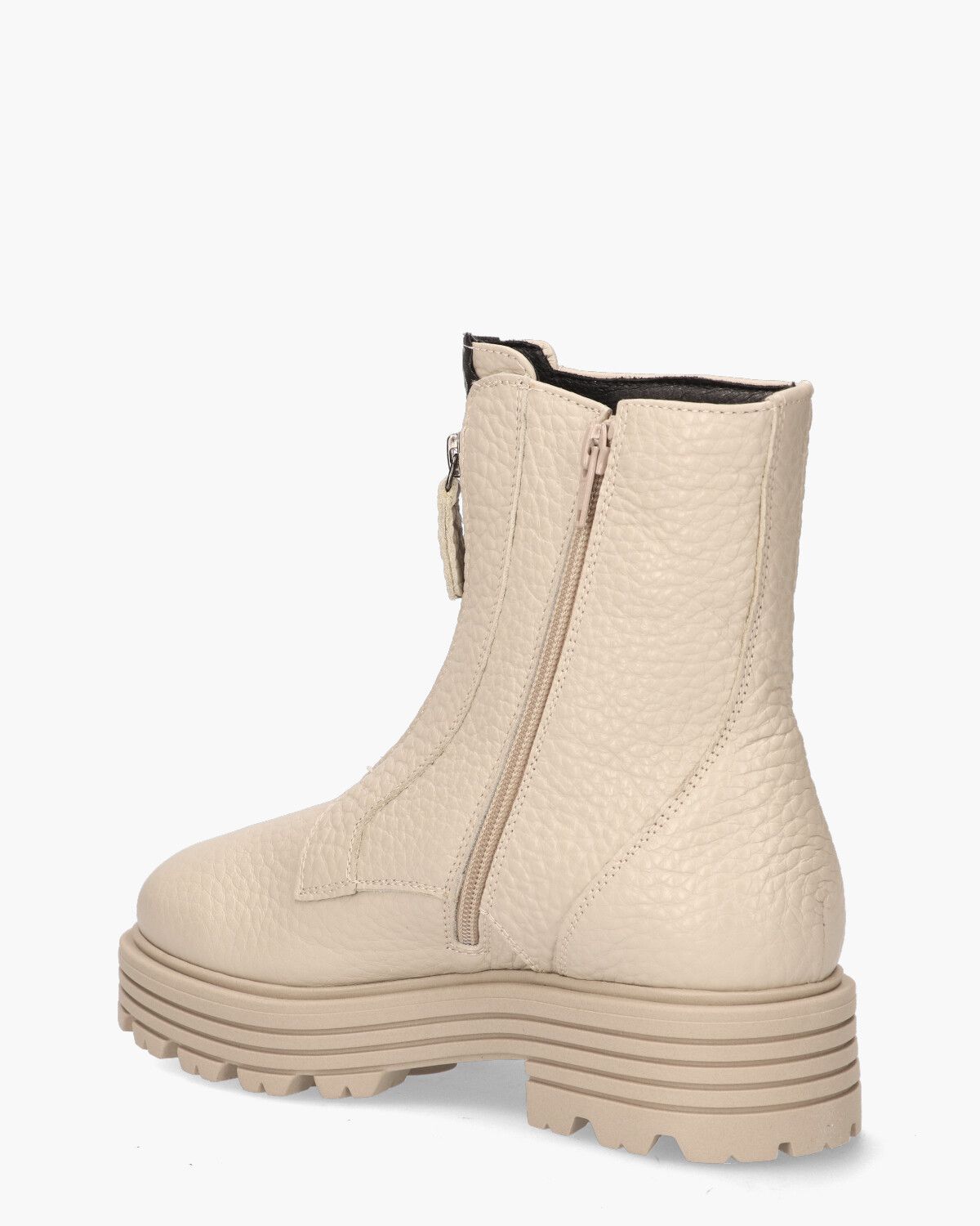 6103-02 Roomwit Dames Enkelboots