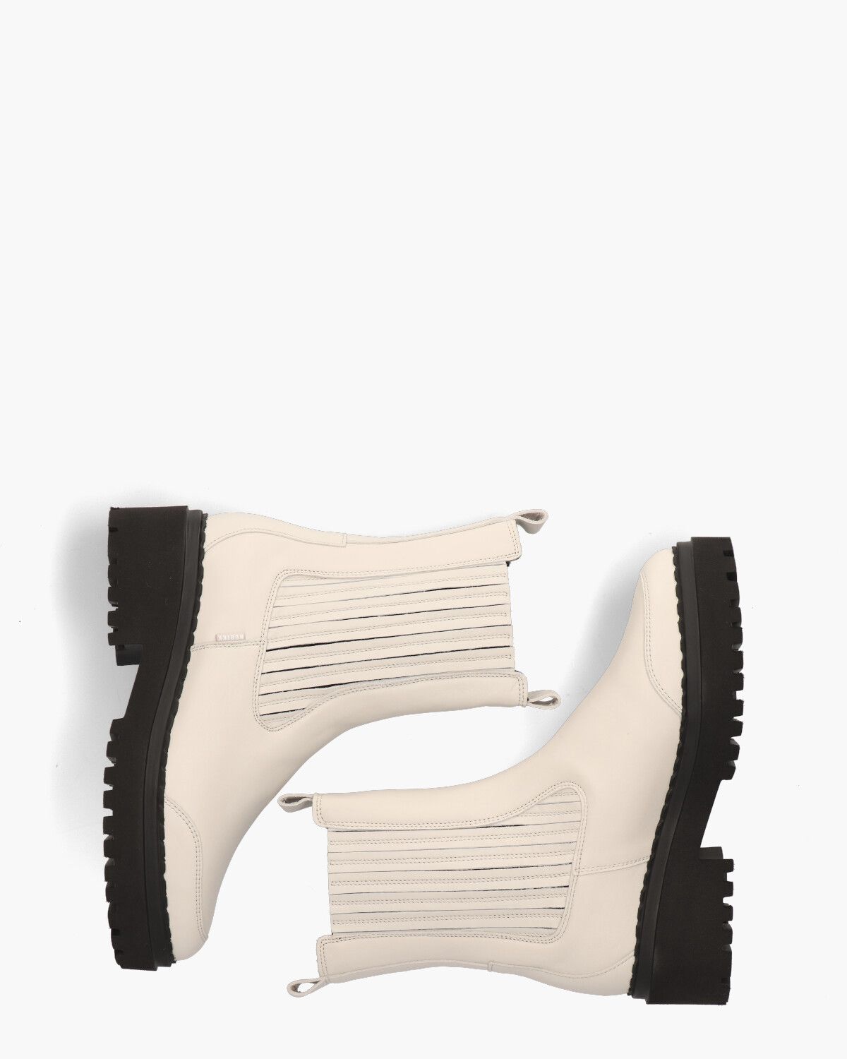 Fae Lina Off-White Dames Chelseaboots
