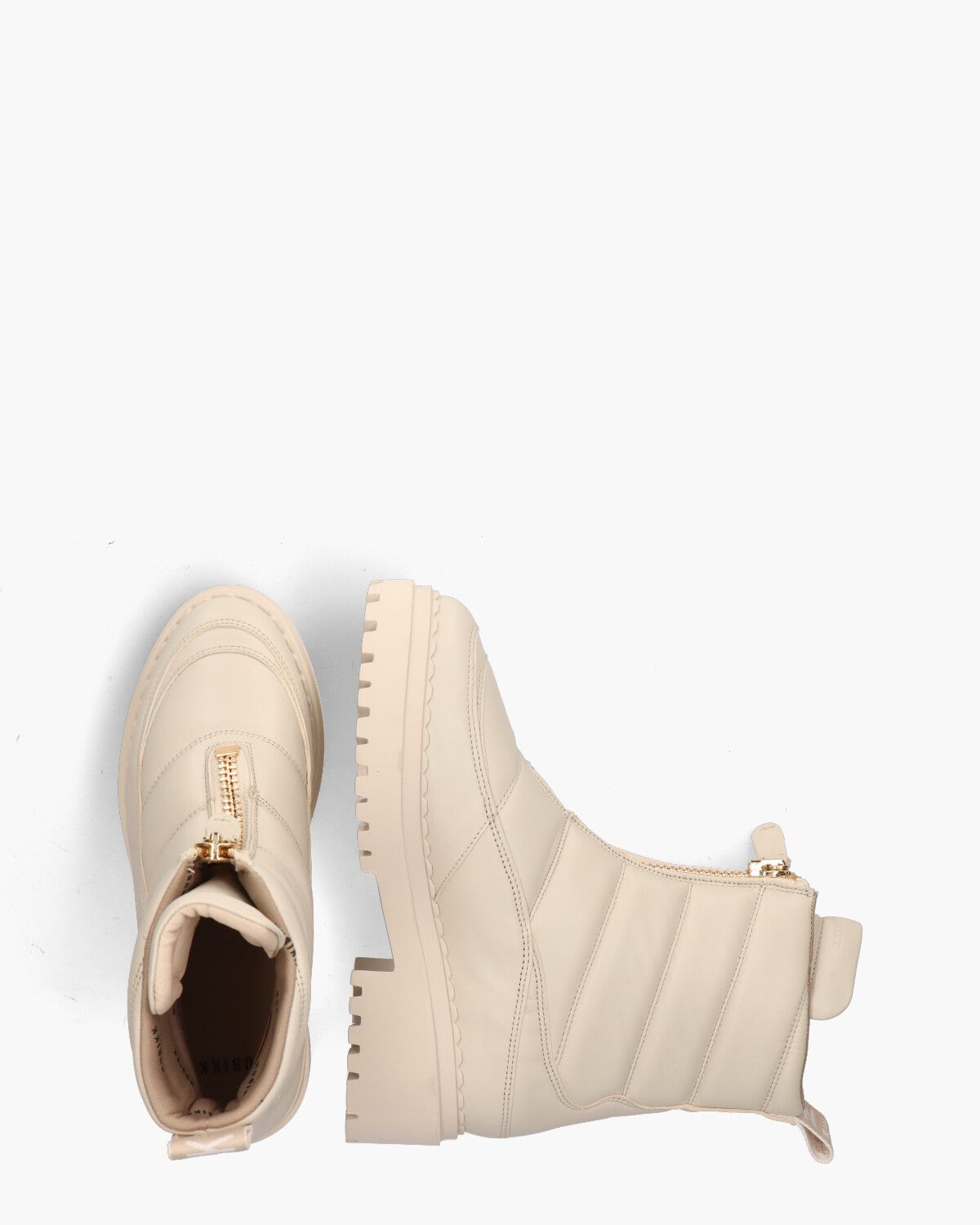 Fae Rosie Off-White Dames Enkelboots