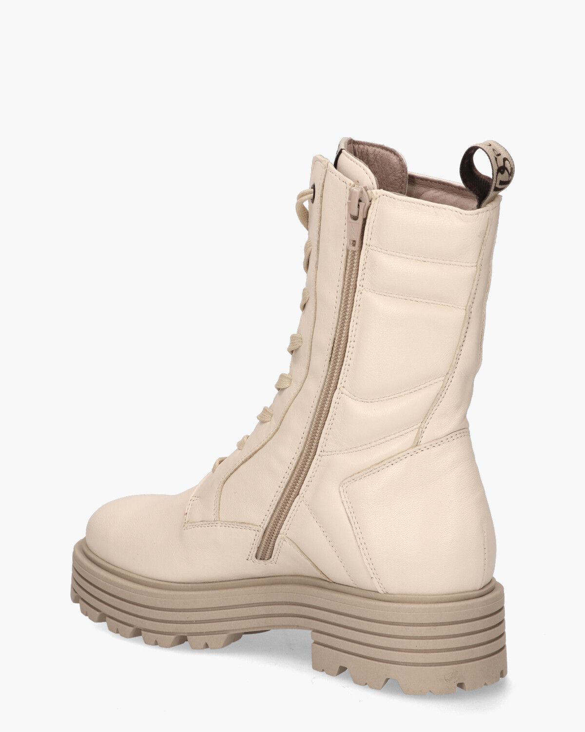 5496 Ecru Dames Veterboots