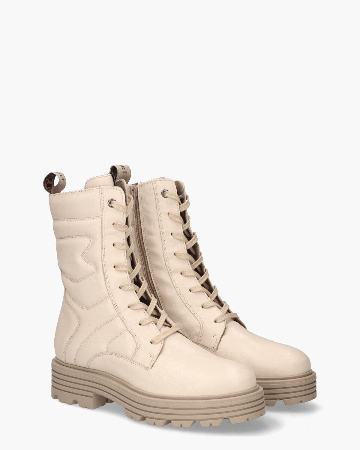 5496 Ecru Dames Veterboots