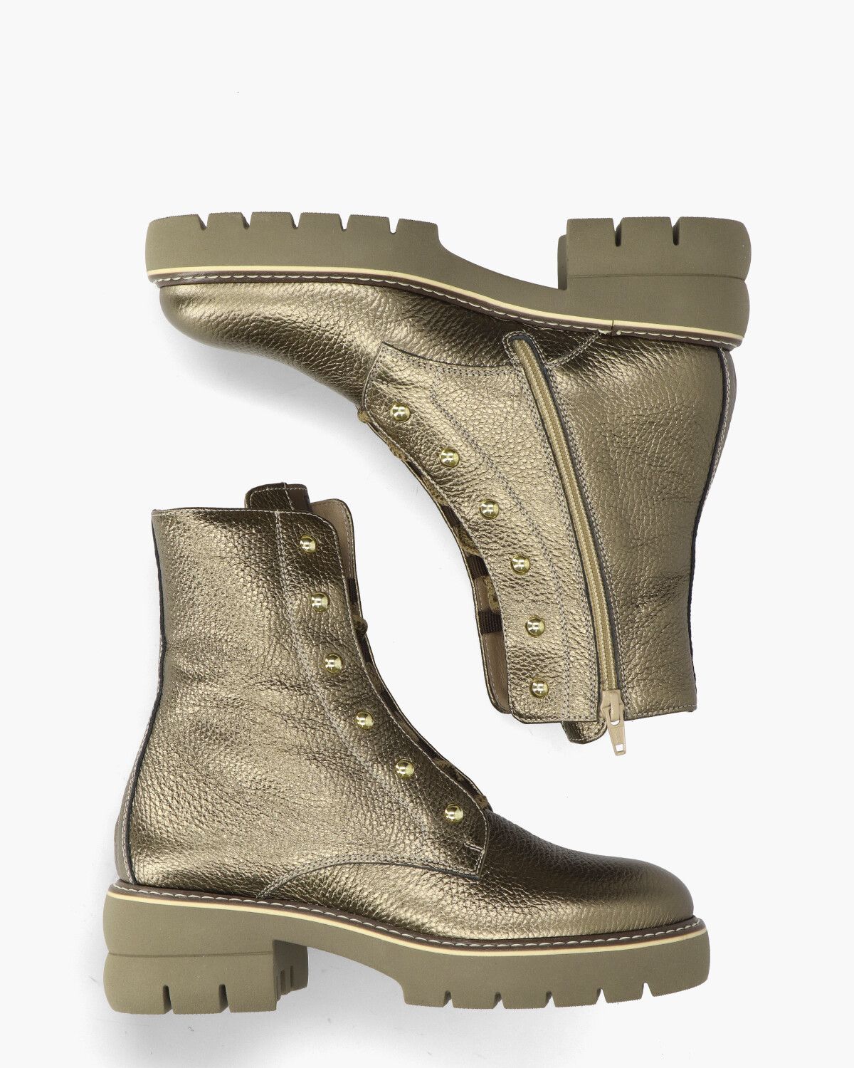 6381 Brons Dames Enkelboots