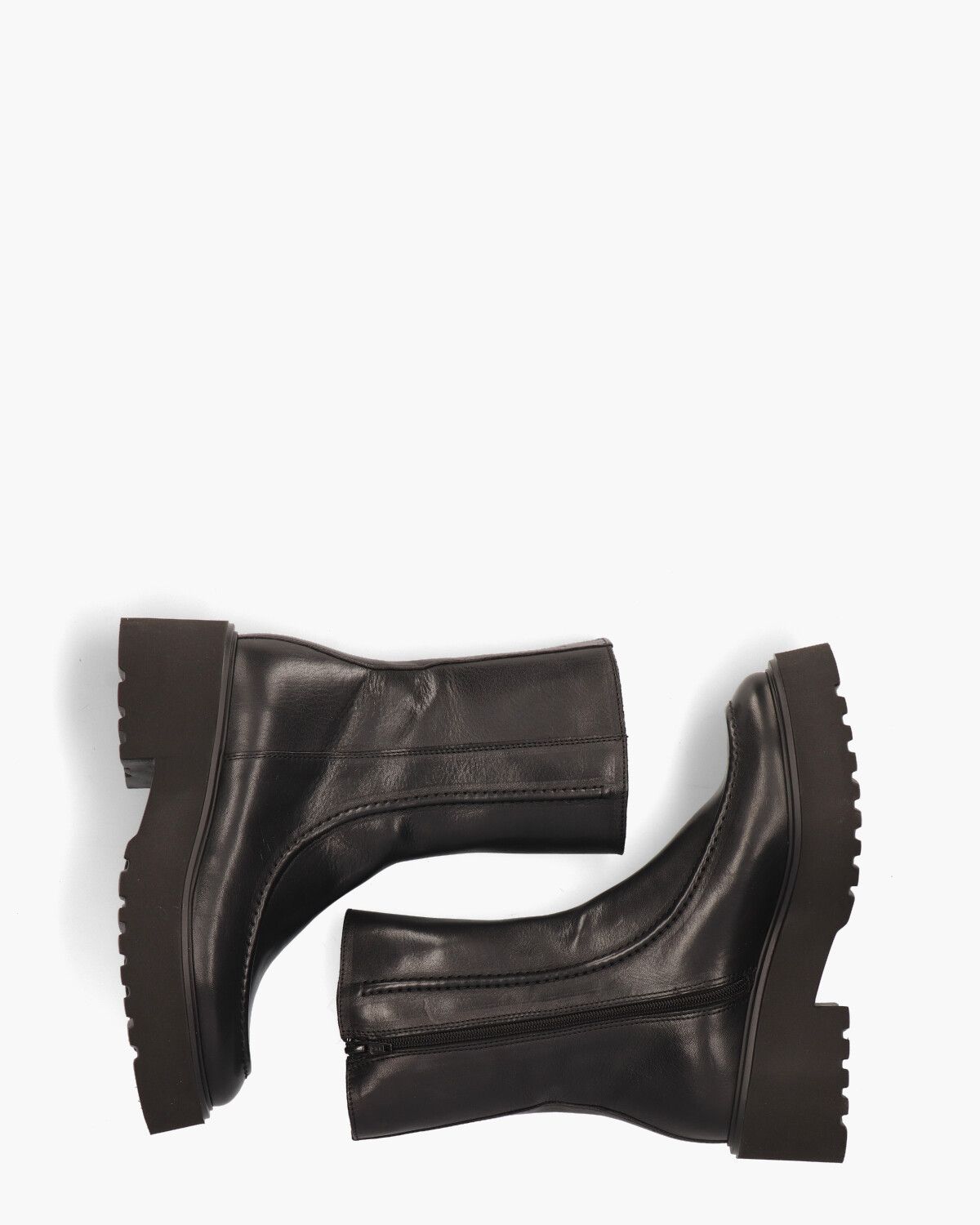 Bobbi Mint Zwart Dames Enkelboots