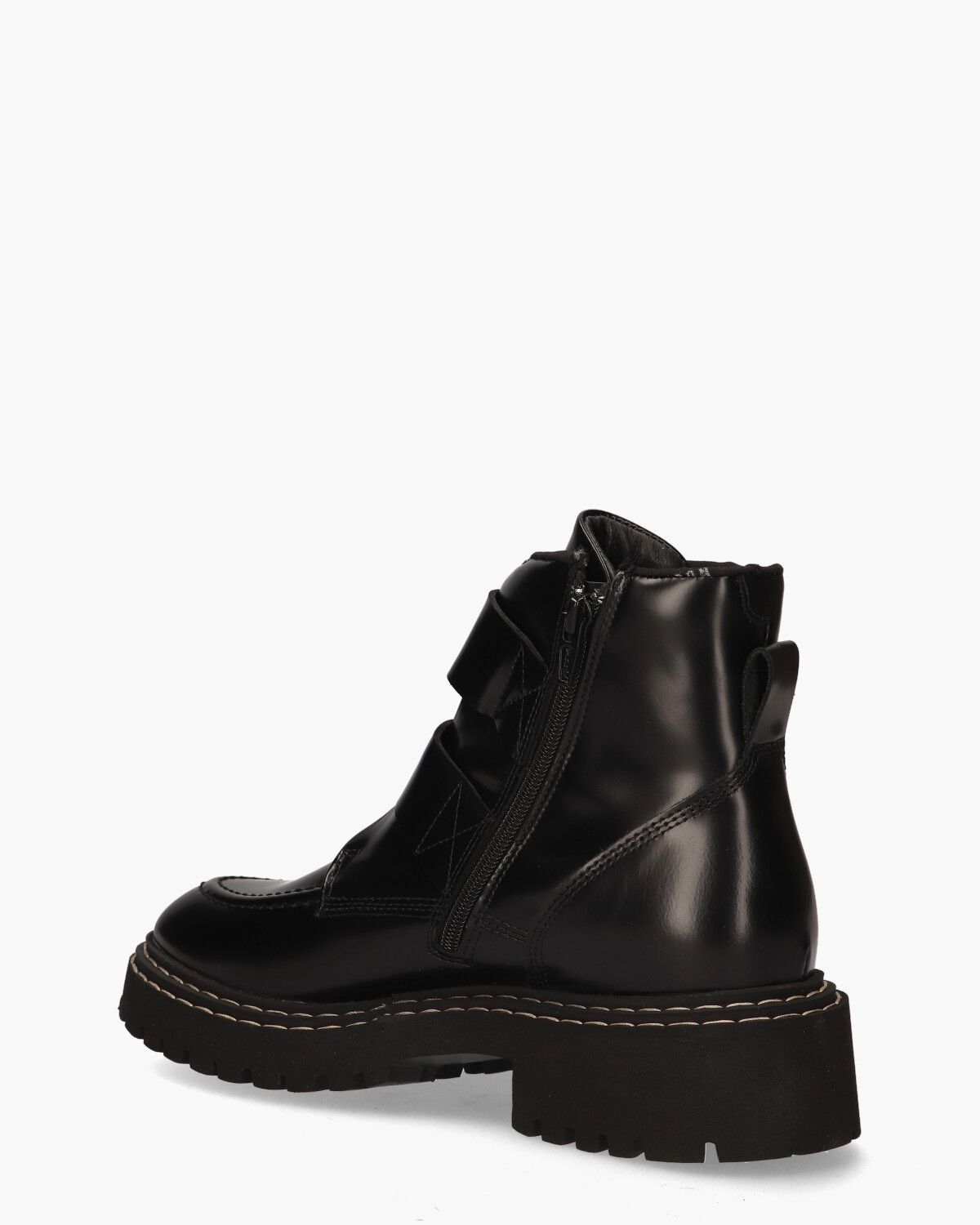 Frankie Finch Zwart Dames Enkelboots