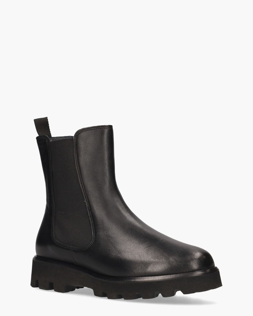 69660 Zwart Dames Chelseaboots