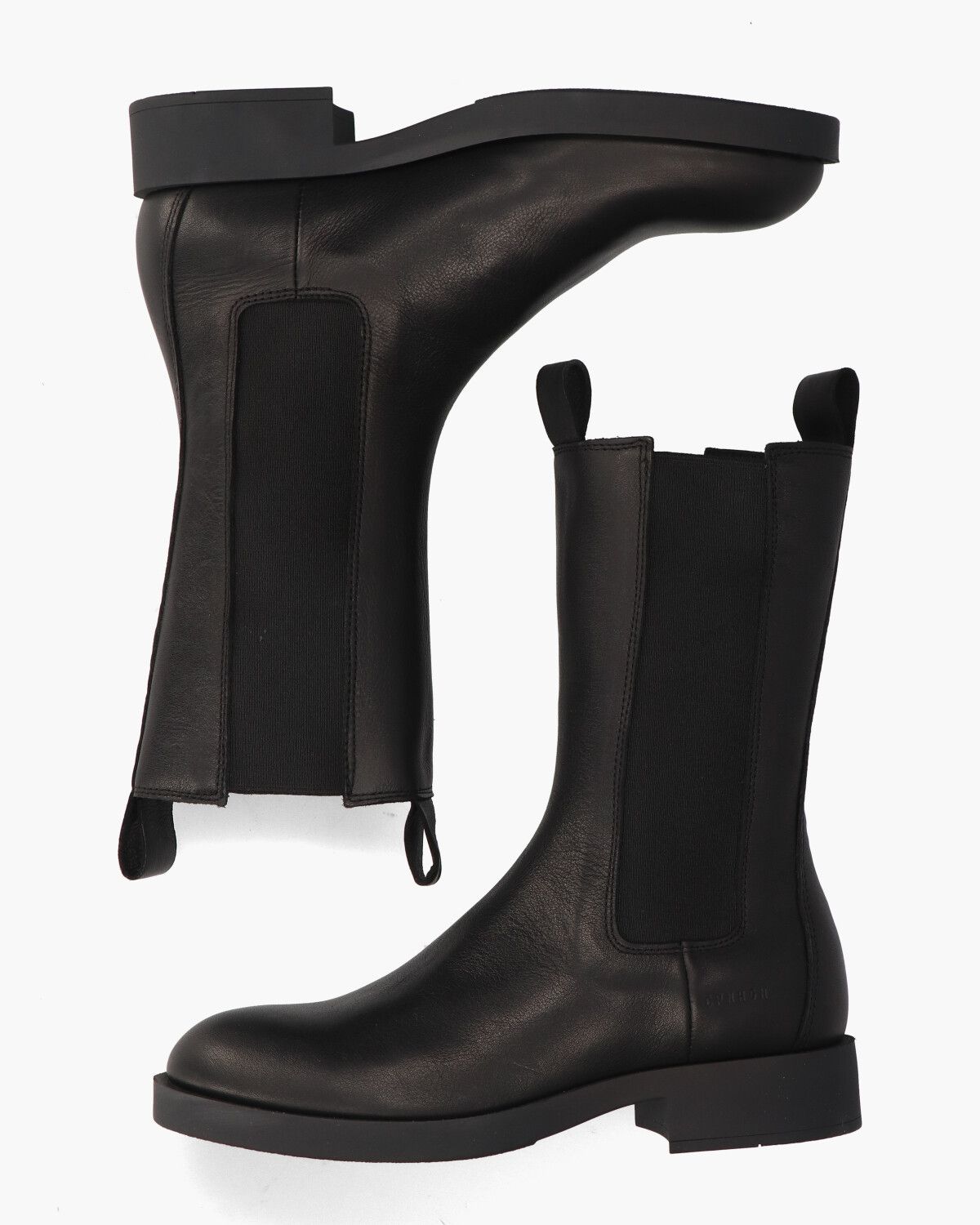 CPH660 Zwart Dames Chelseaboots