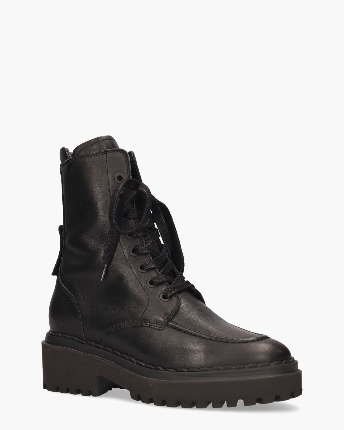 Fae Bobbi Zwart Dames Enkelboots