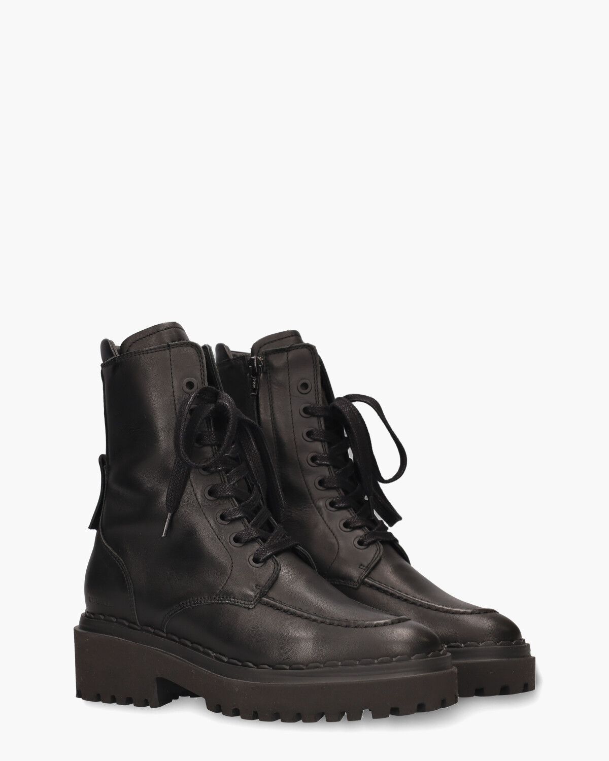 Fae Bobbi Zwart Dames Enkelboots