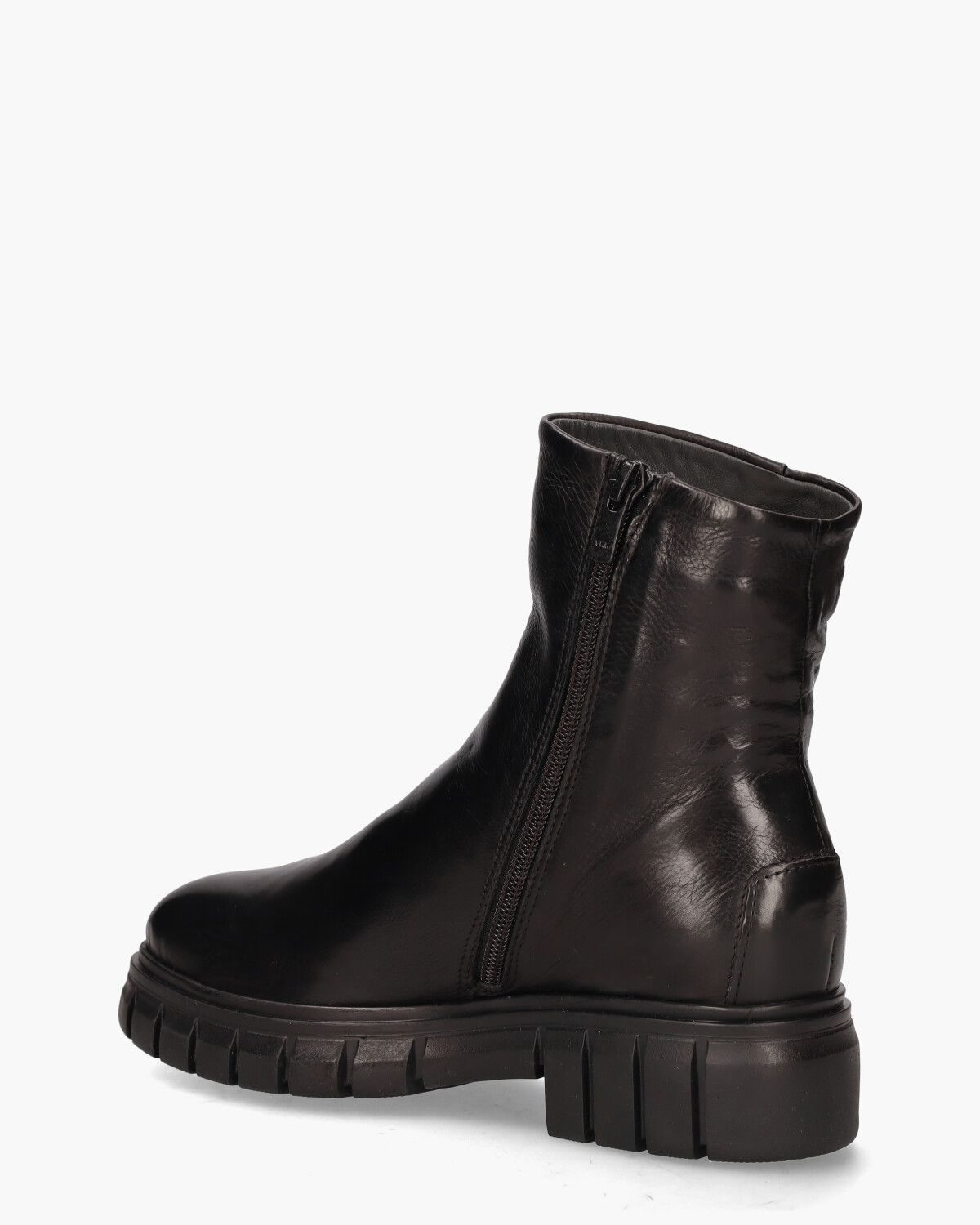 77645 Zwart Dames Enkelboots