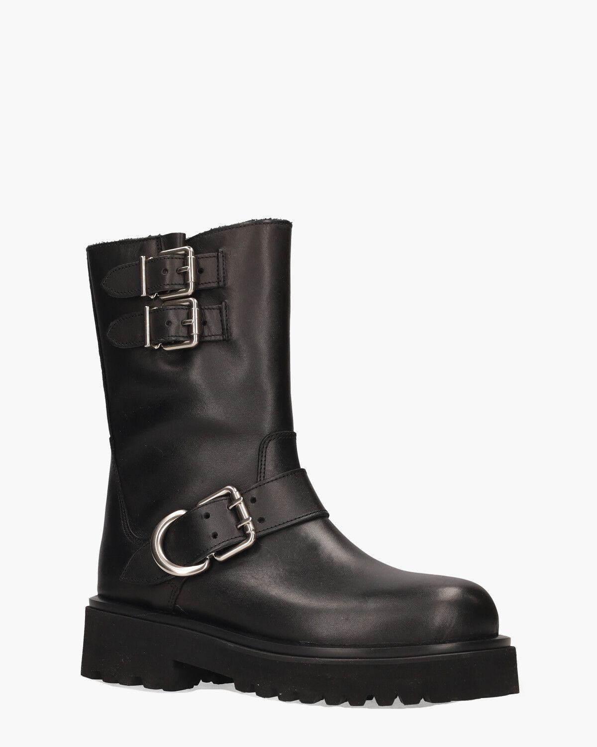 2796 Zwart Dames Enkelboots