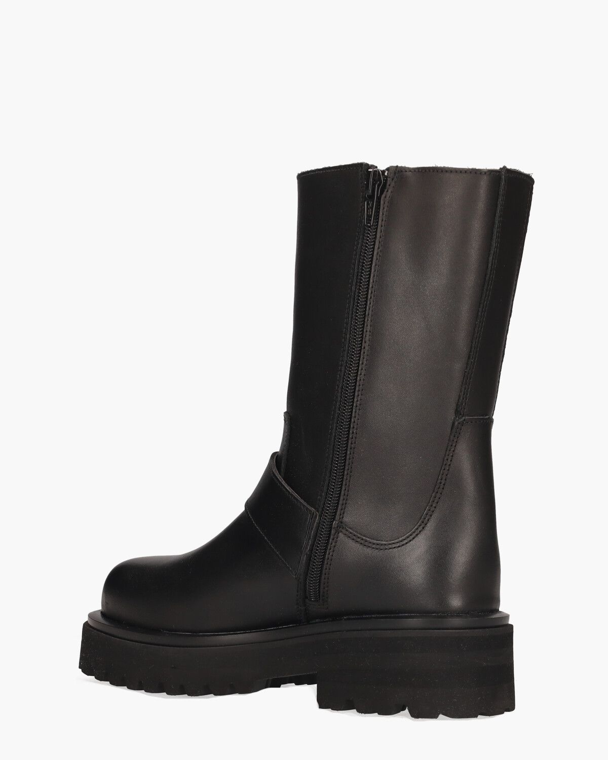 2796 Zwart Dames Enkelboots