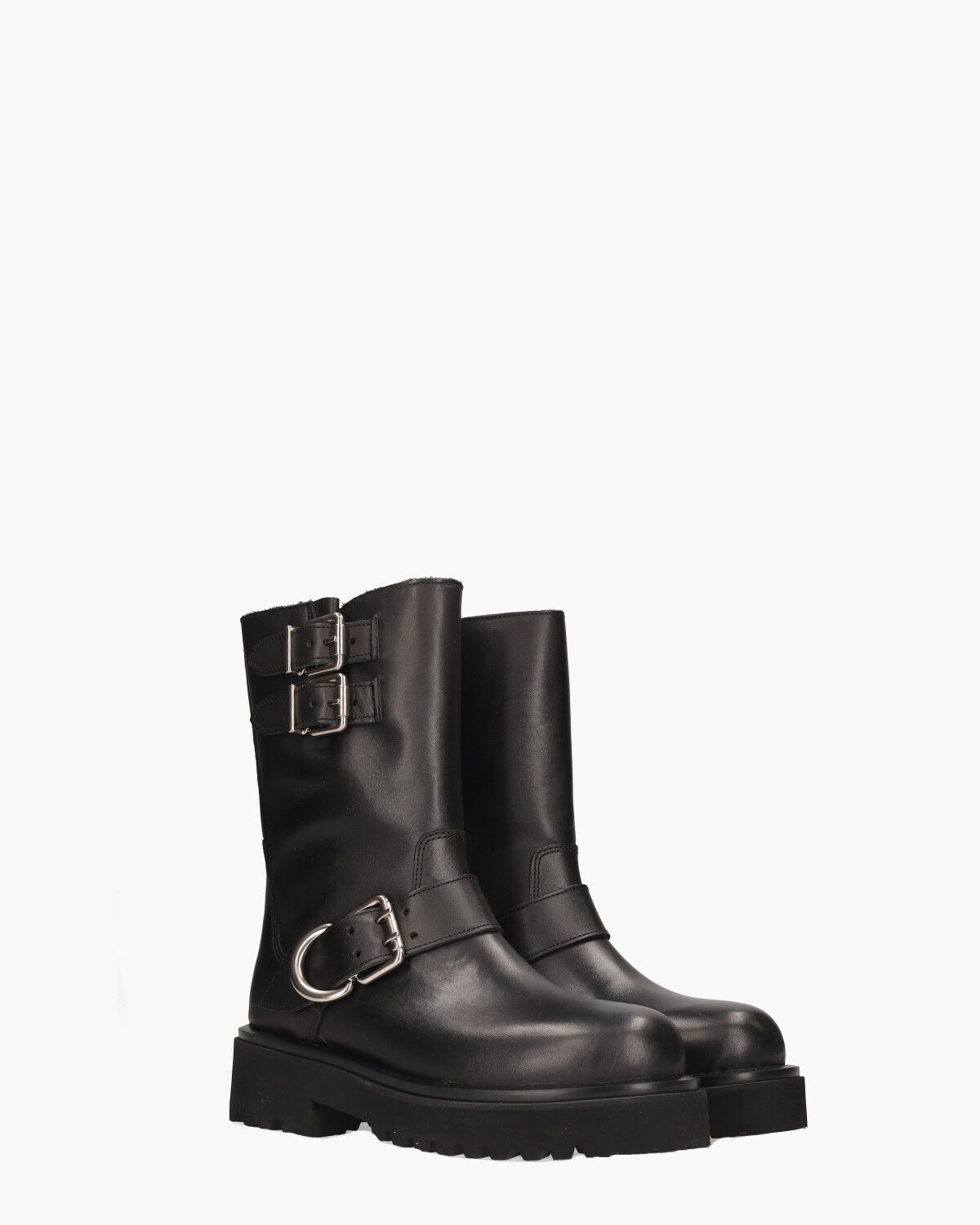 2796 Zwart Dames Enkelboots