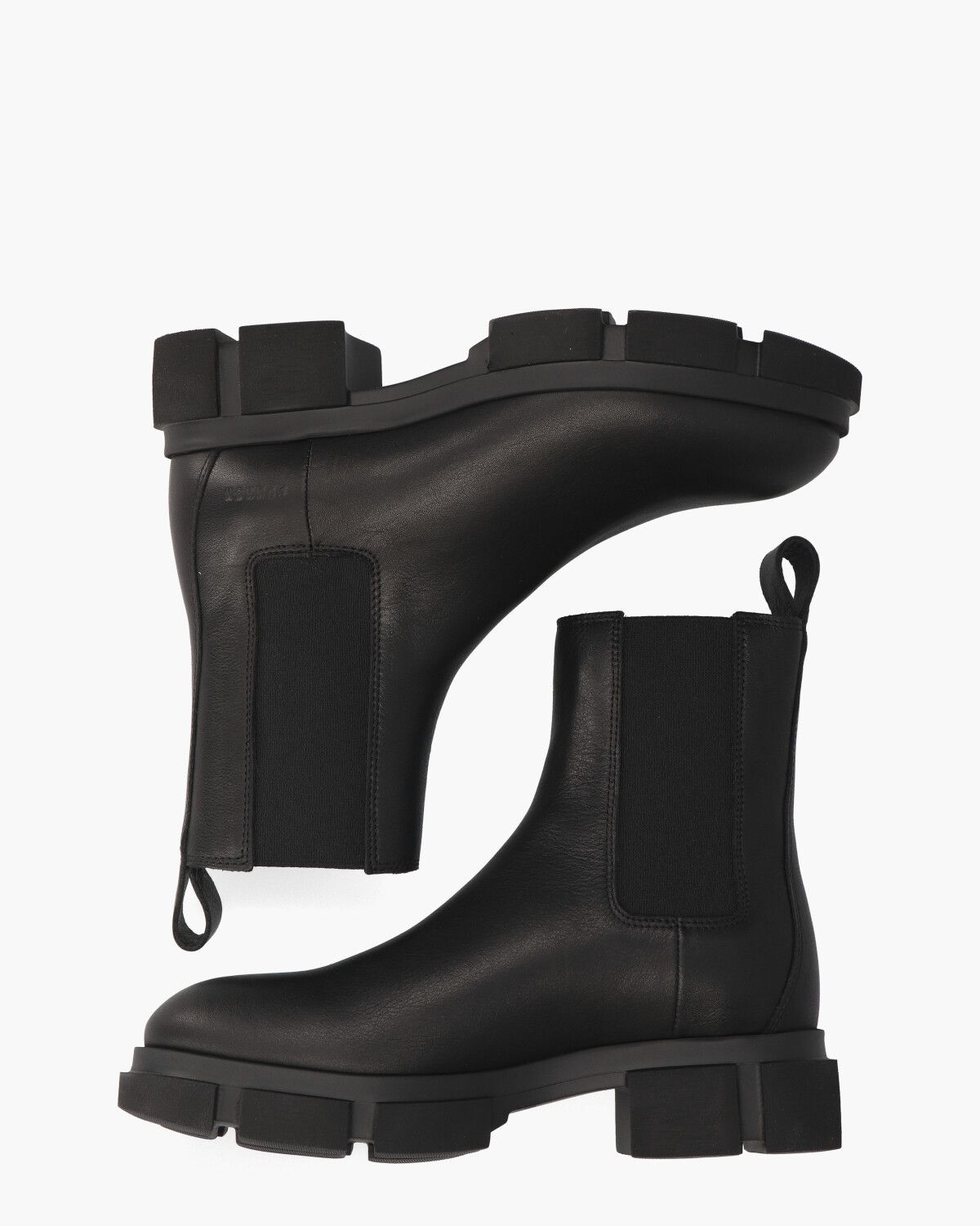 CPH570 Zwart Dames Chelseaboots