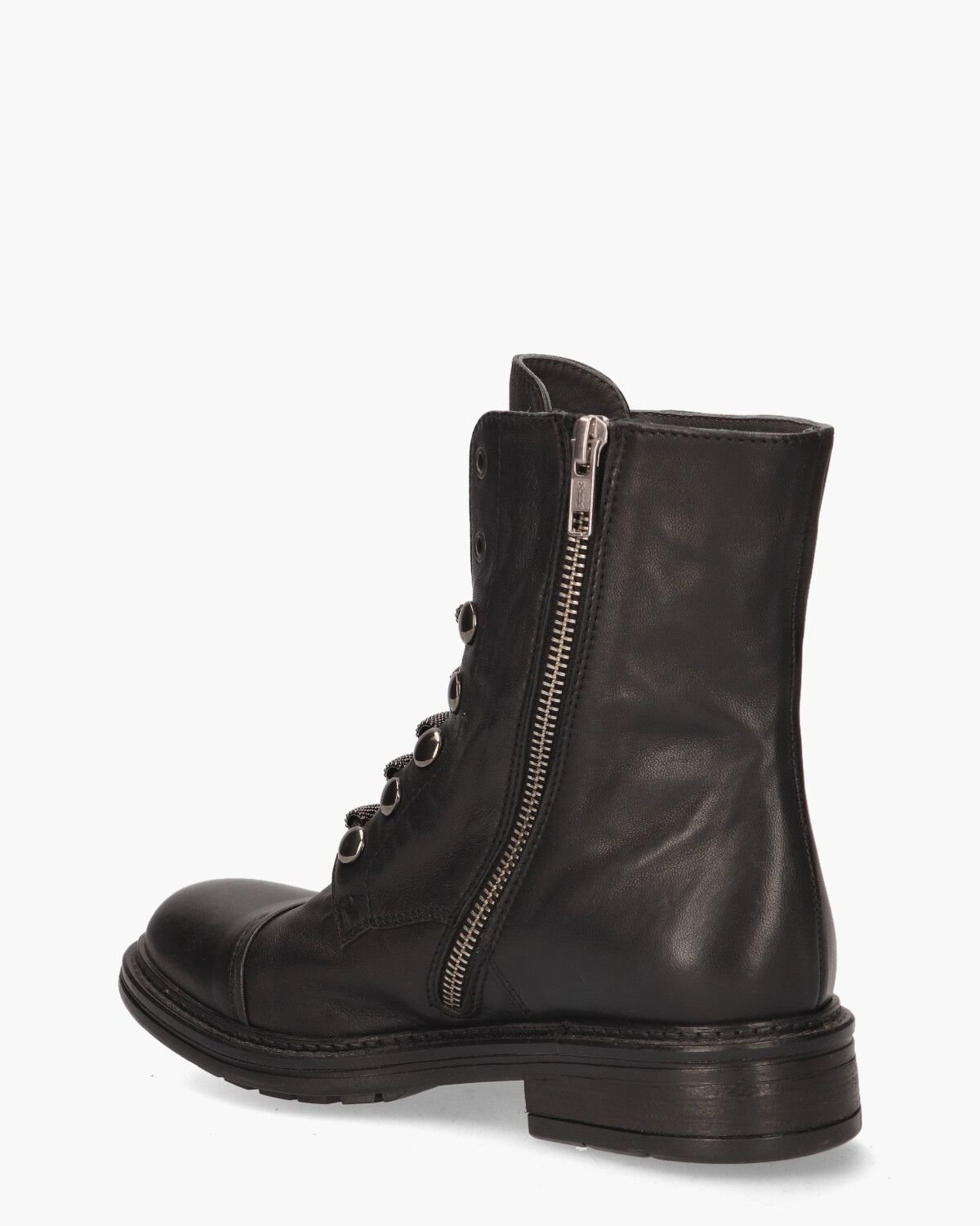 5702 Zwart Dames Enkelboots