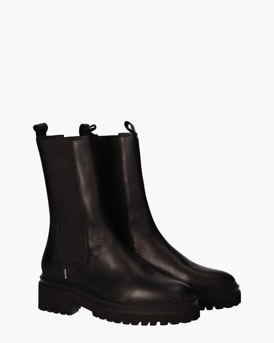 Fae Adams Zwart Dames Chelseaboots