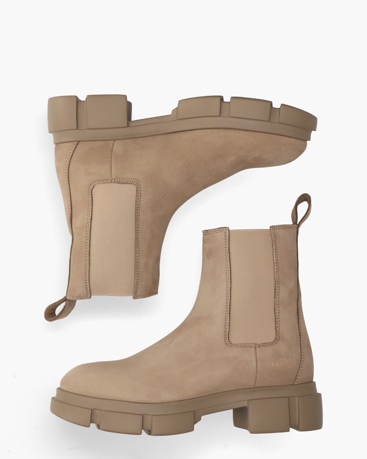 CPH570 Taupe Dames Chelseaboots