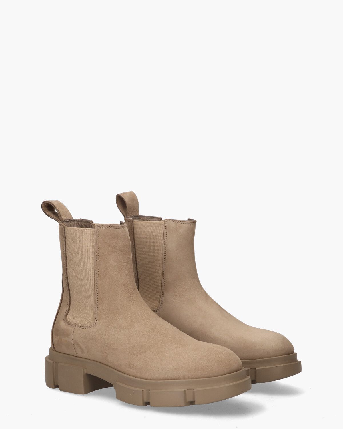 CPH570 Taupe Dames Chelseaboots