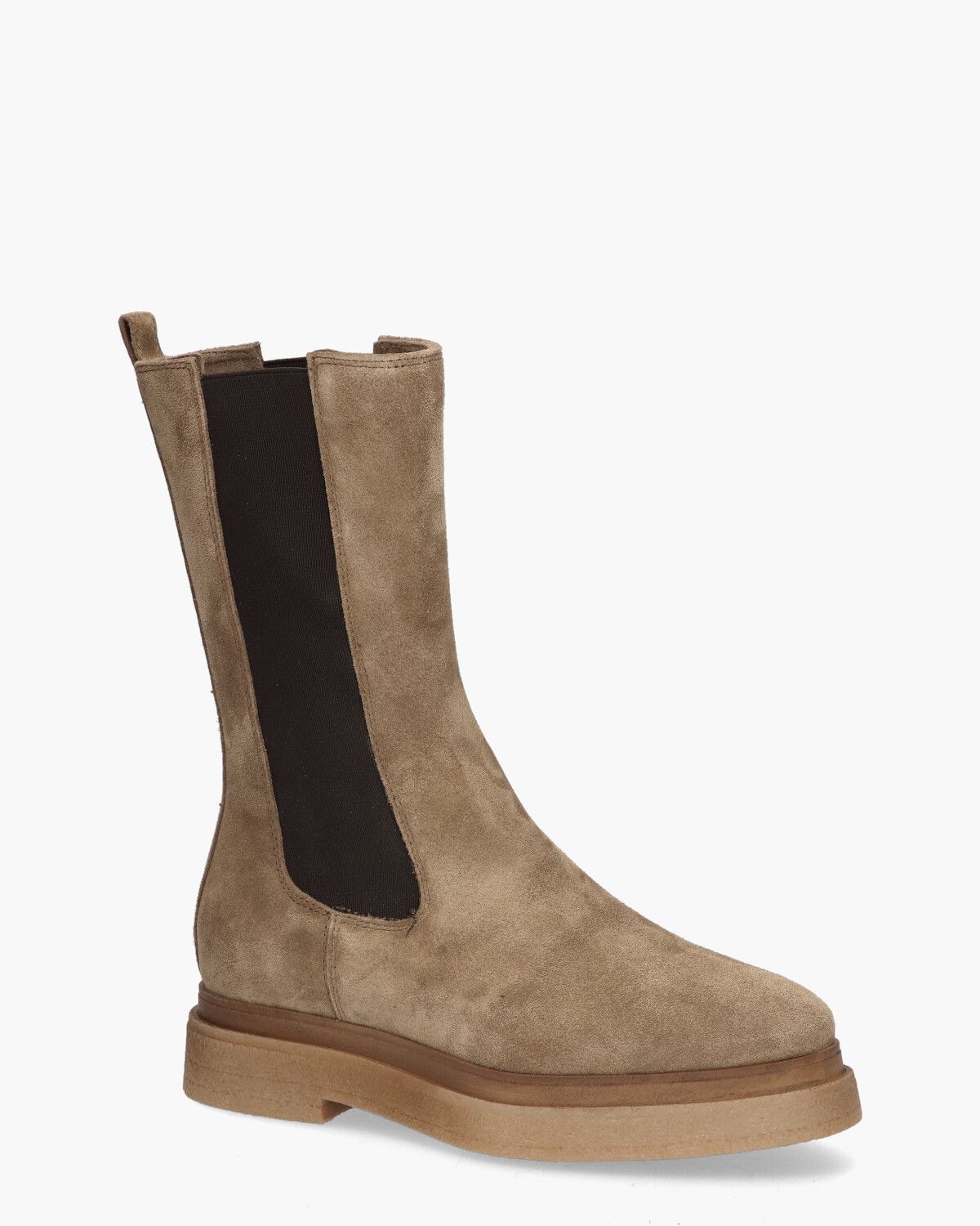 2PALAS204 Beige Dames Chelseaboots