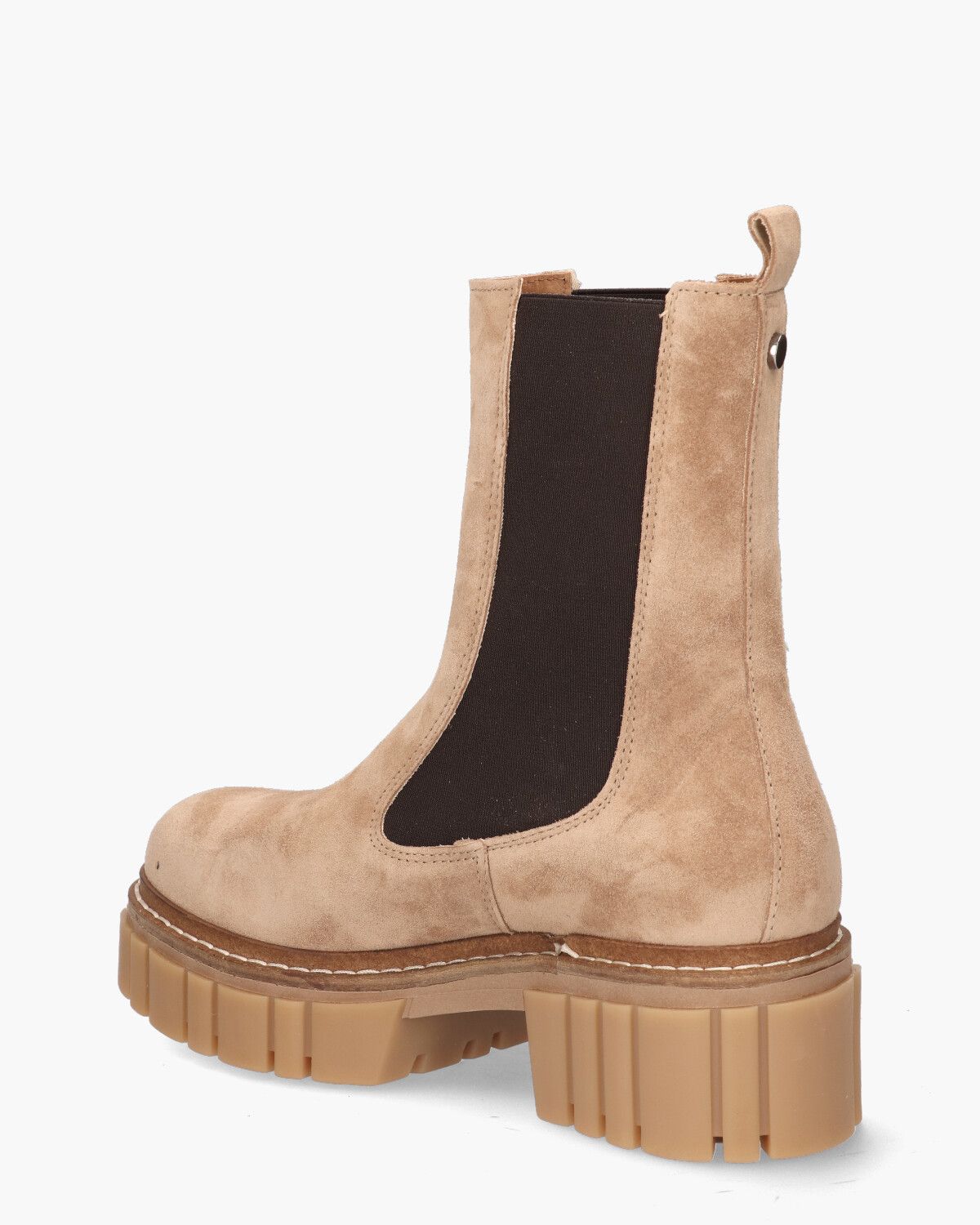 2121 Lichtbruin Dames Chelseaboots