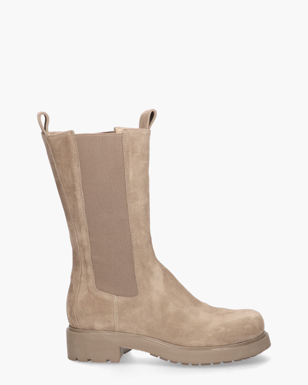 E2570 Beige Dames Chelseaboots