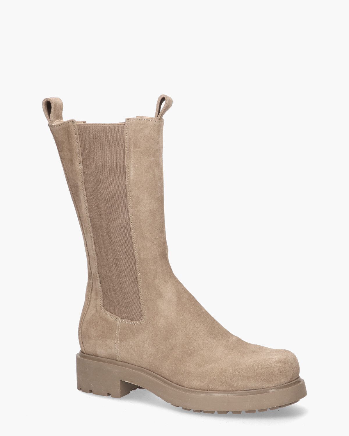 E2570 Beige Dames Chelseaboots
