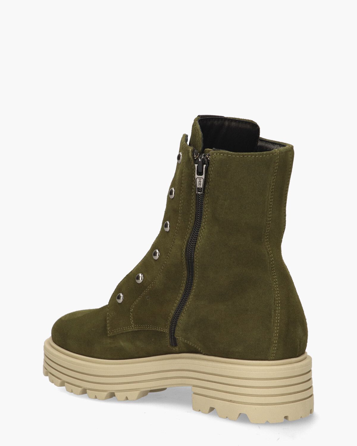 Groene veterboots online dames