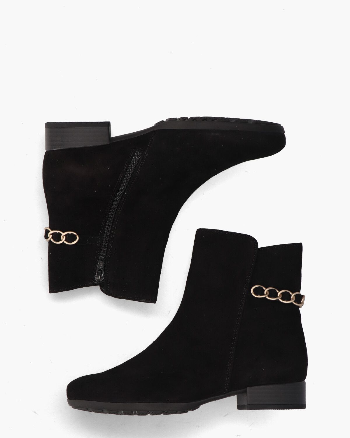 32.716.47 Zwart Dames Enkelboots