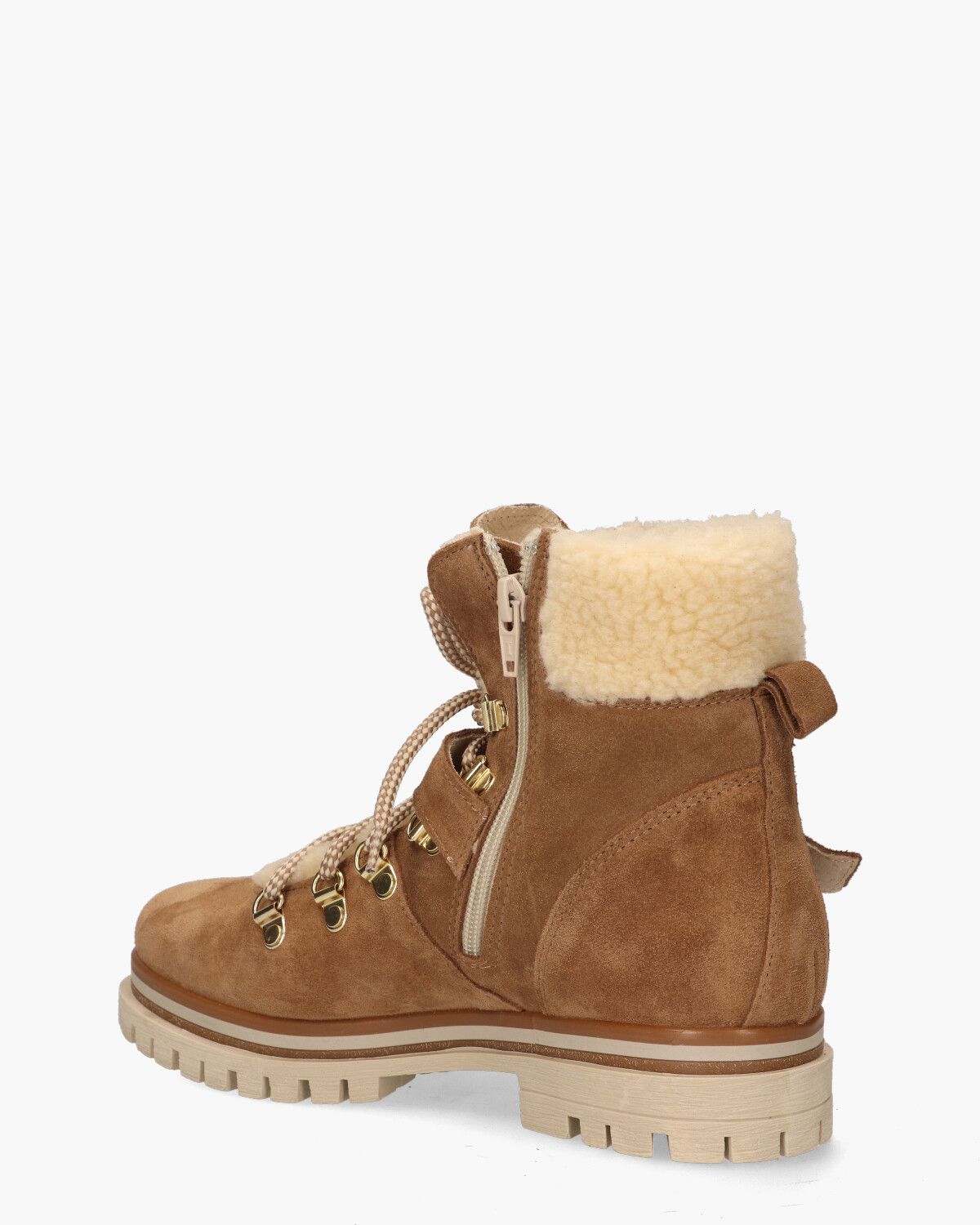 Miss Behave Nyla Bruin Cognac Dames Veterboots Van Arendonk