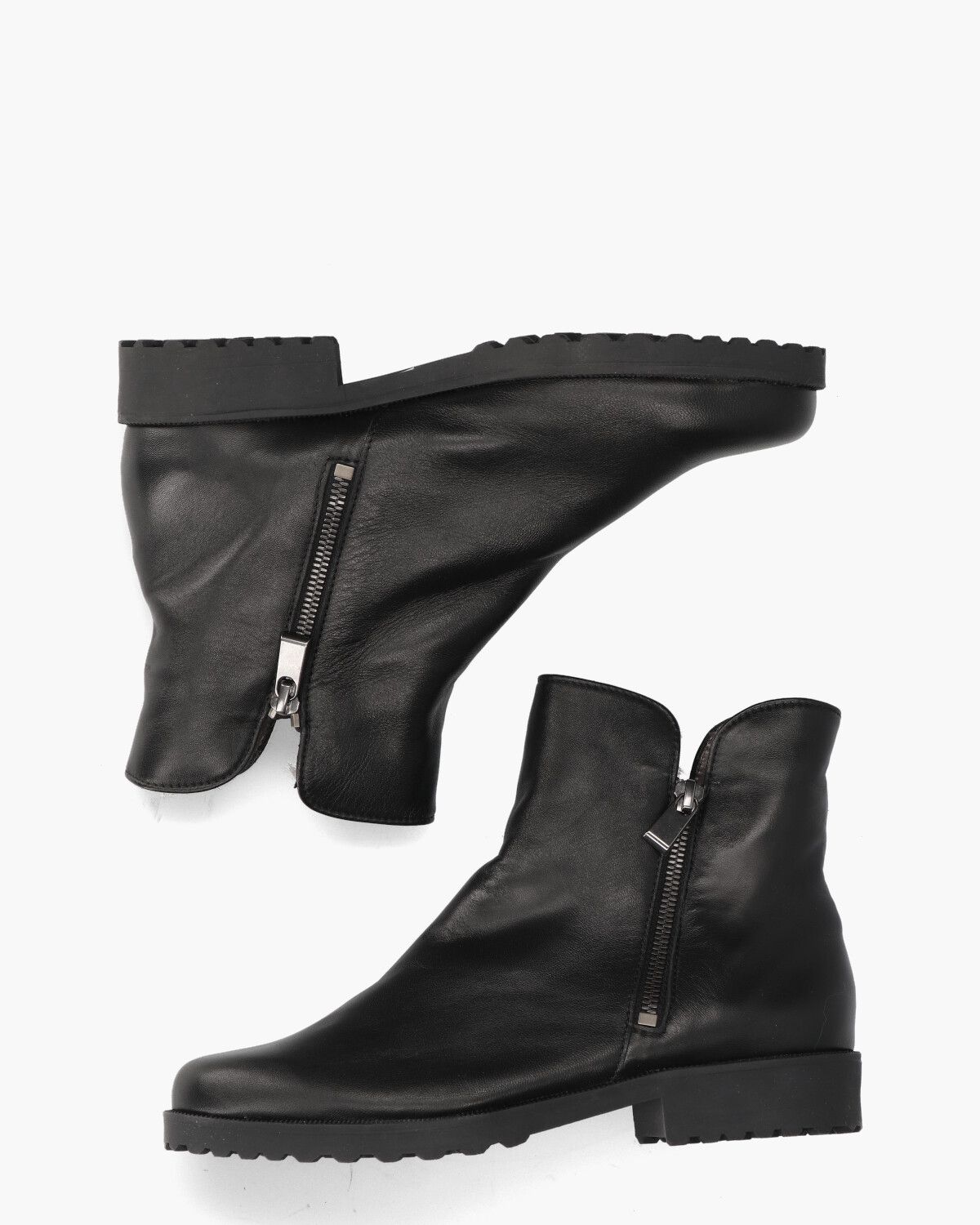 28105 Zwart Dames Enkelboots