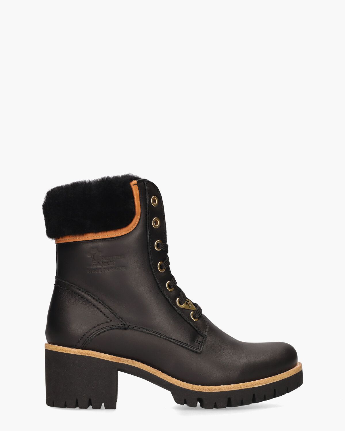 Phoebe Igloo Travelling B1 Zwart Dames Veterboots
