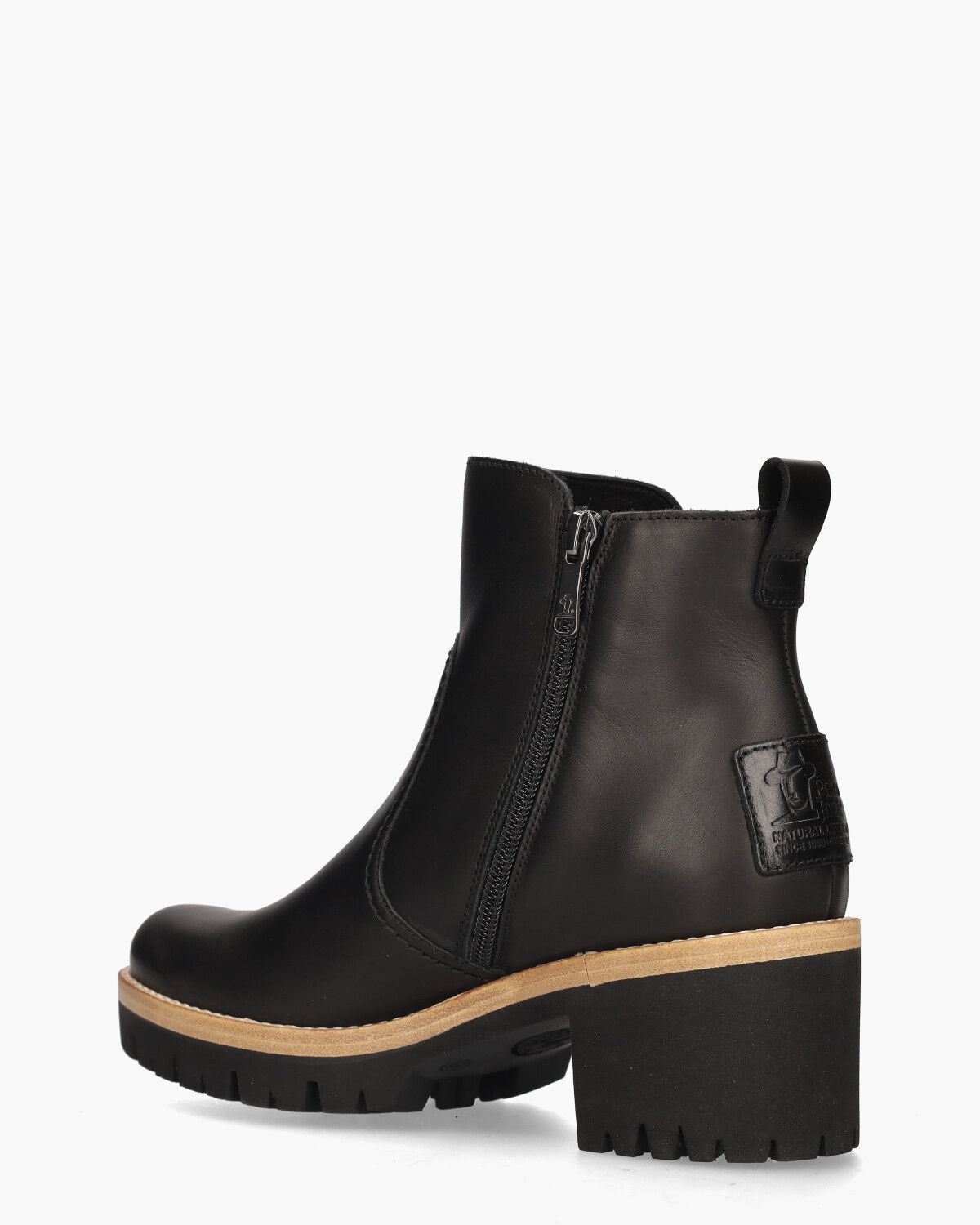 Pauline B11 Zwart Dames Enkelboots