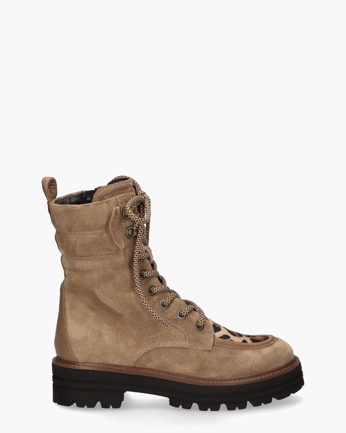 187243 Bruin Dames Veterboots