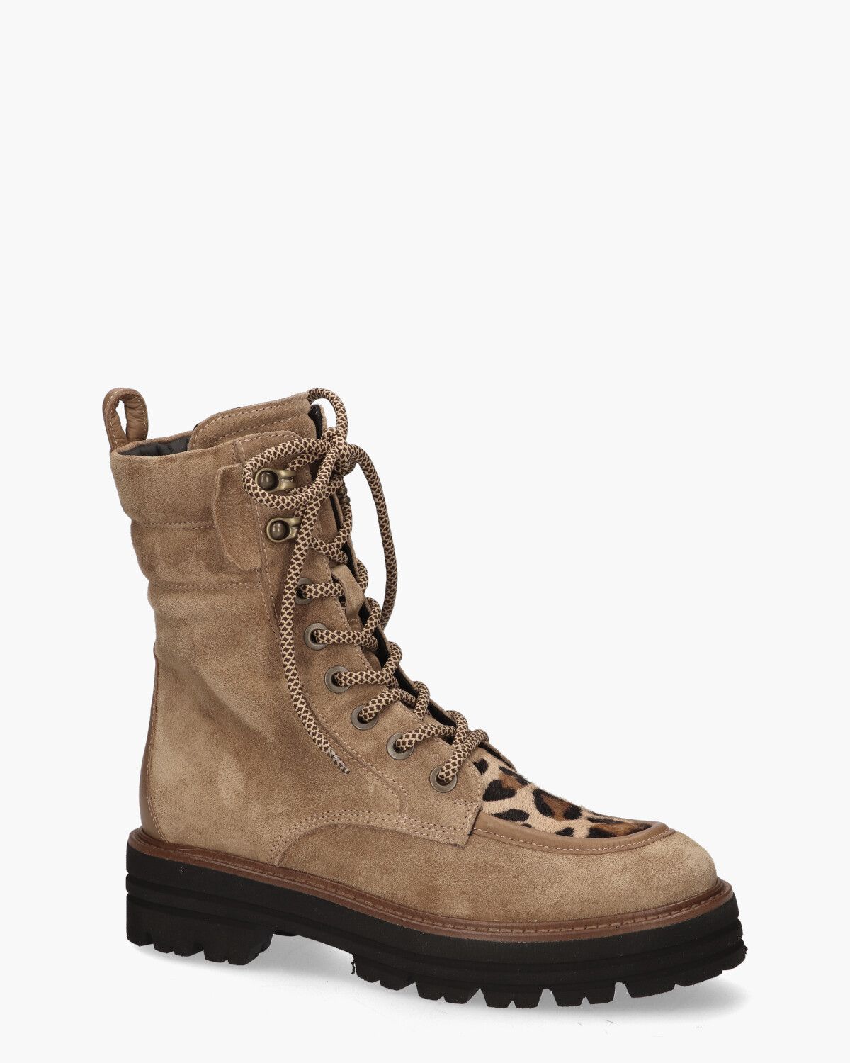 187243 Bruin Dames Veterboots
