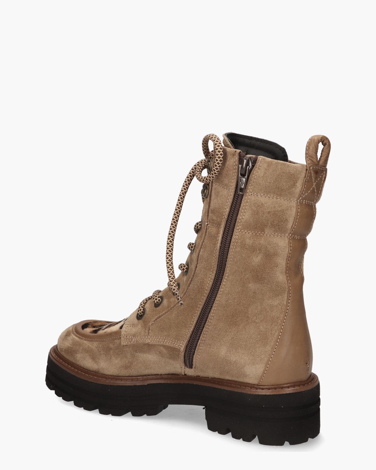187243 Bruin Dames Veterboots