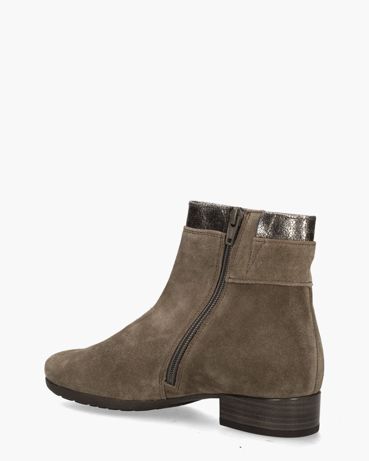 32.713.30 Bruin/Metallic Dames Enkelboots