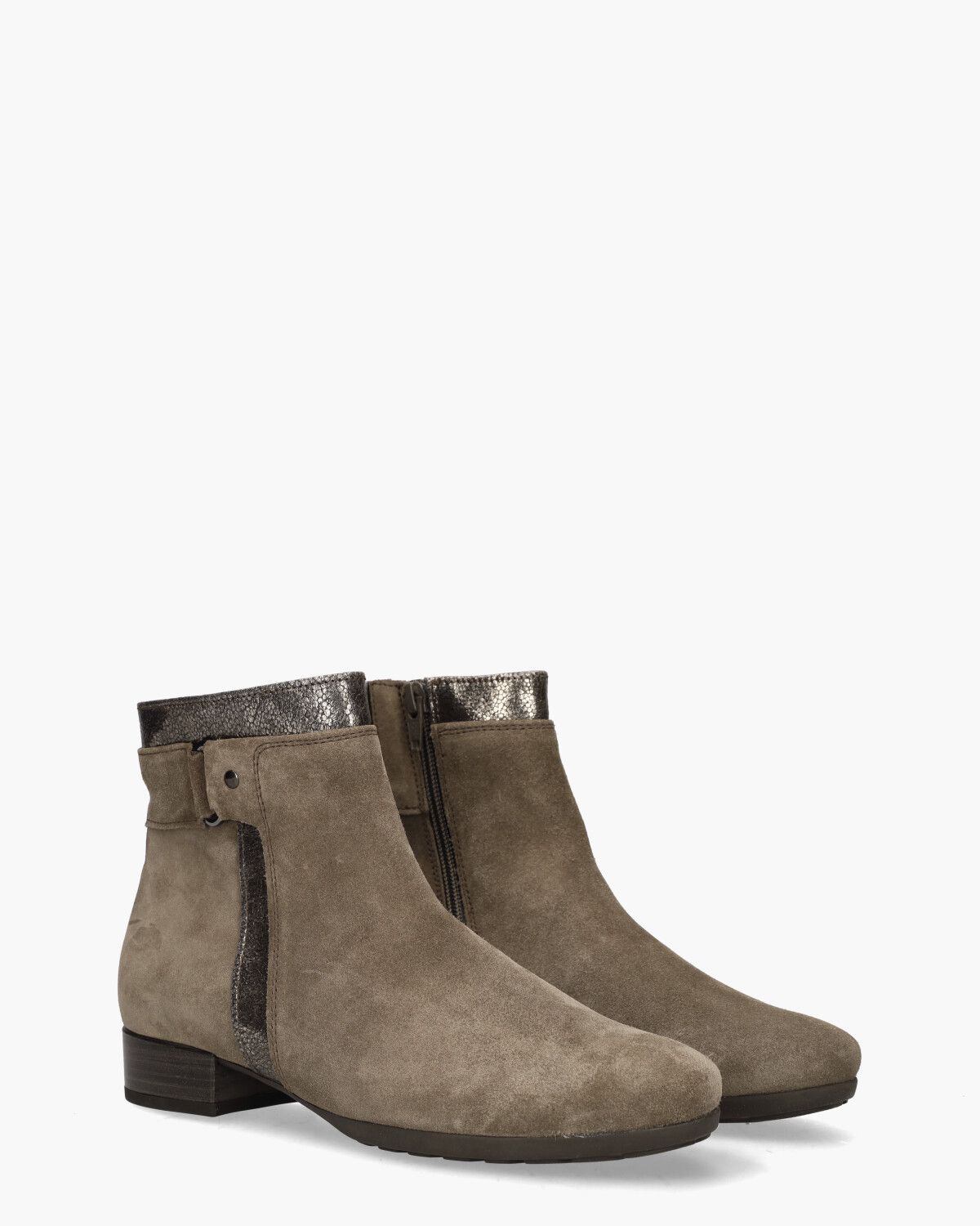 32.713.30 Bruin/Metallic Dames Enkelboots