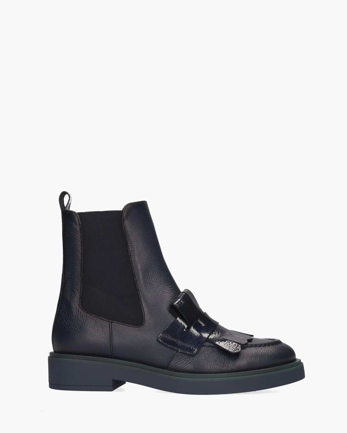 CHI243613 Donkerblauw Dames Chelseaboots