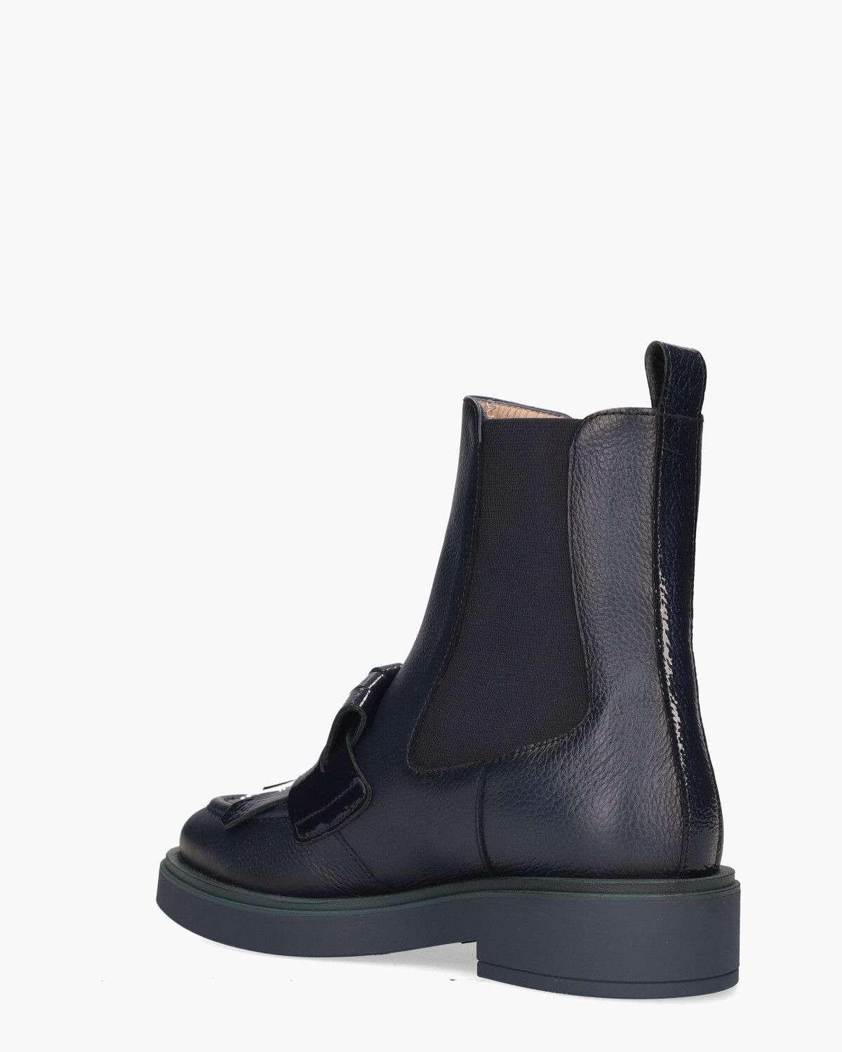 CHI243613 Donkerblauw Dames Chelseaboots