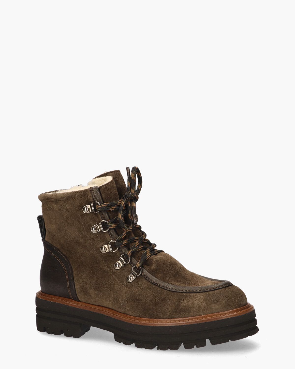 Afragola Groen Dames Veterboots