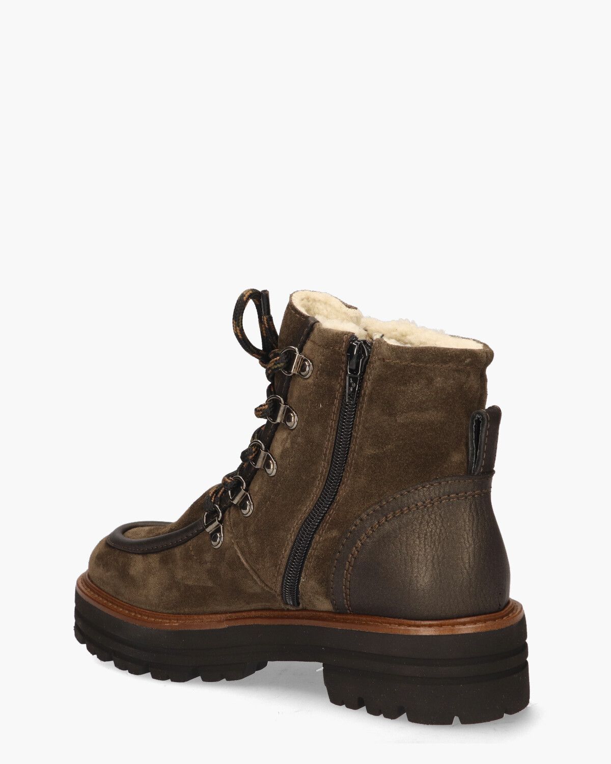 Afragola Groen Dames Veterboots