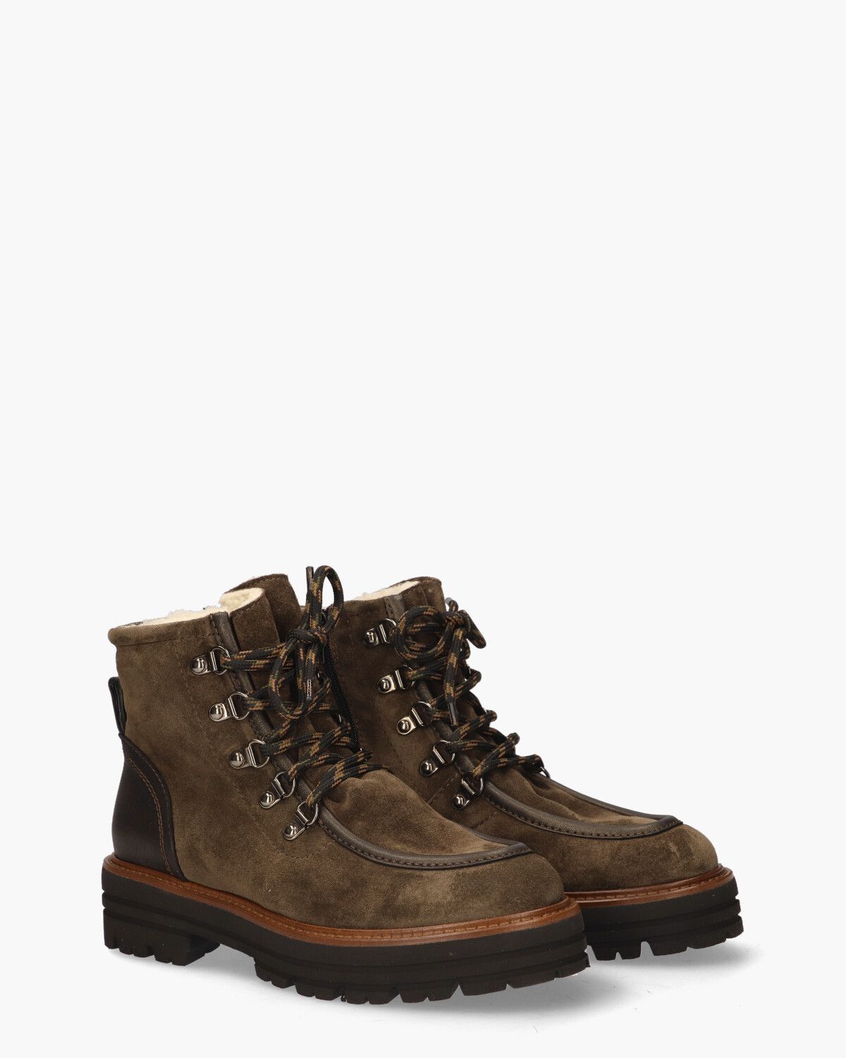 Afragola Groen Dames Veterboots