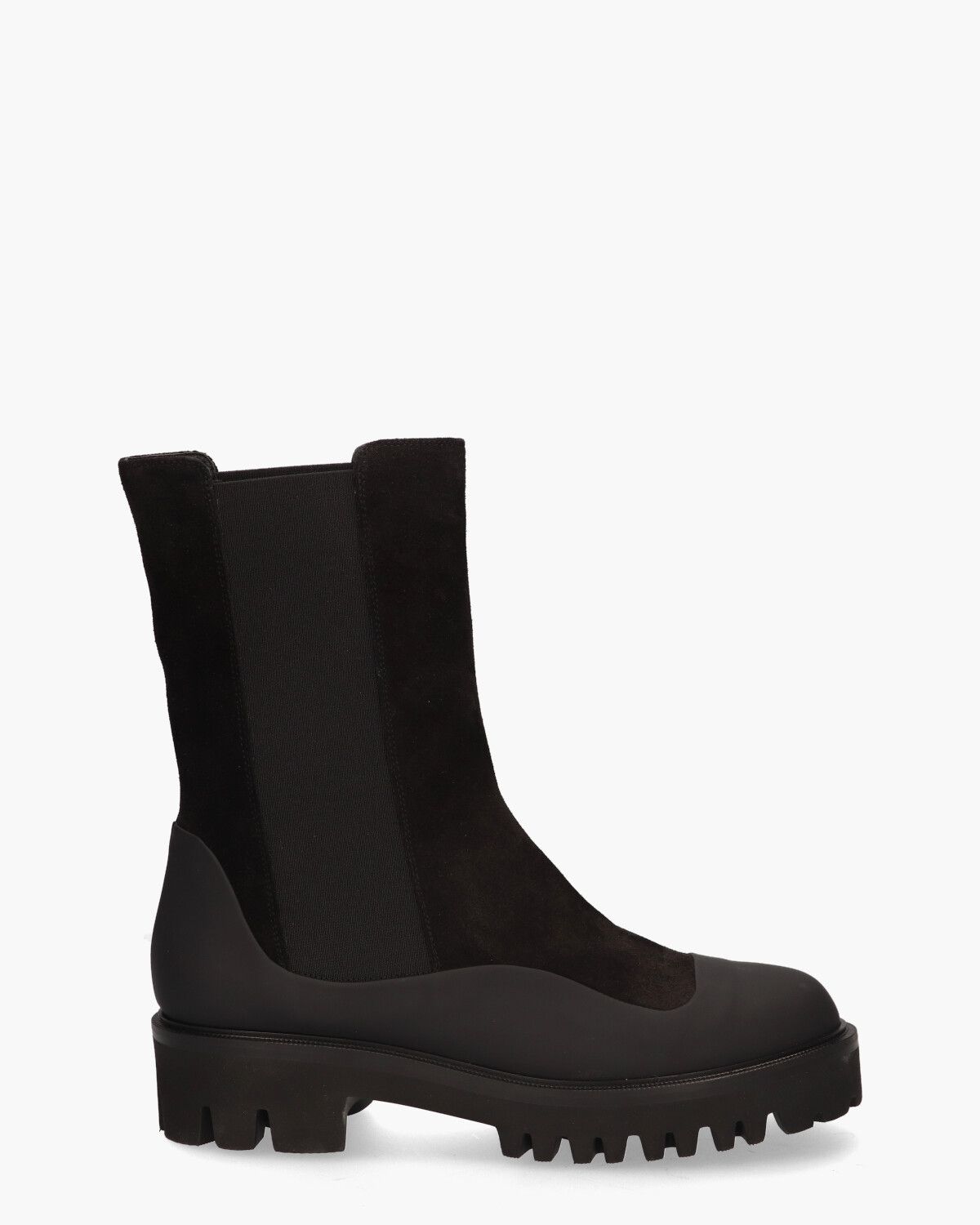 9436 Zwart Dames Chelseaboots