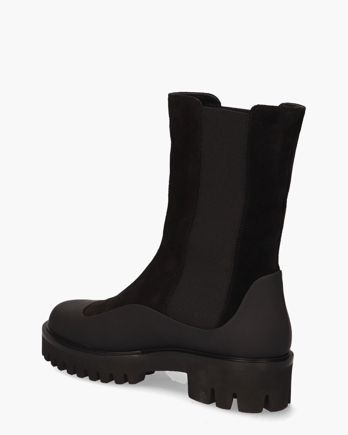 9436 Zwart Dames Chelseaboots