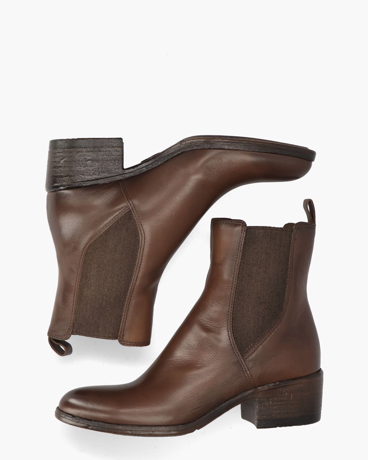 Vanadi Bruin Dames Chelseaboots